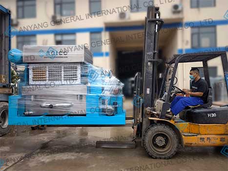 4 side egg tray machine