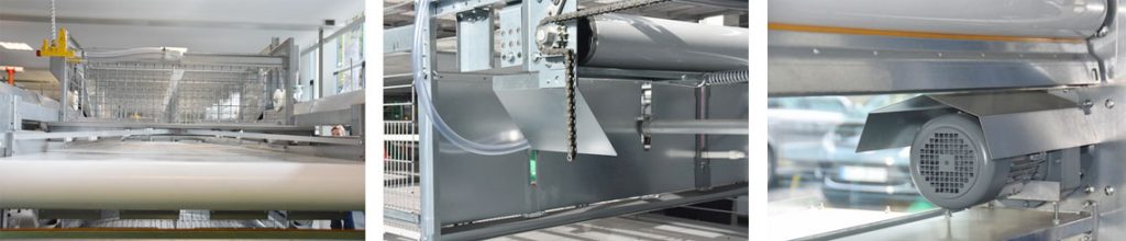 layer cage feed cart motor