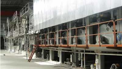 Waste Carton Recycling Corrugated Paper Making Machine