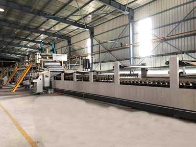 Линия по производству гофрированного картона серии 357
